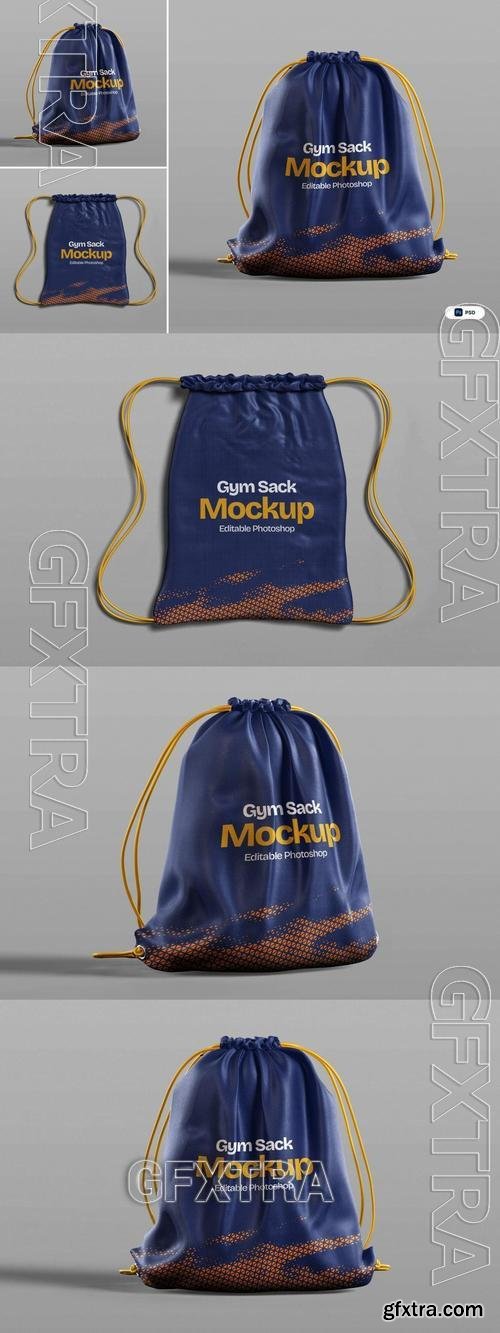 Gym Sack Mockup ZZQTVGG