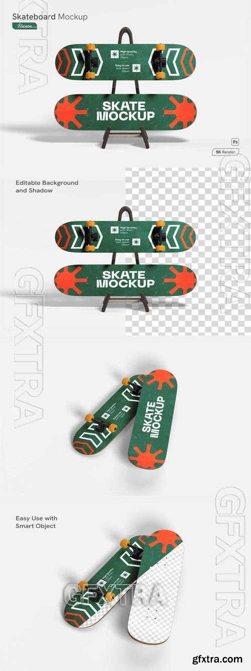 Skateboard Mockup 8SBXMZR