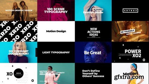 Videohive 100 Typography Package 2 24353617