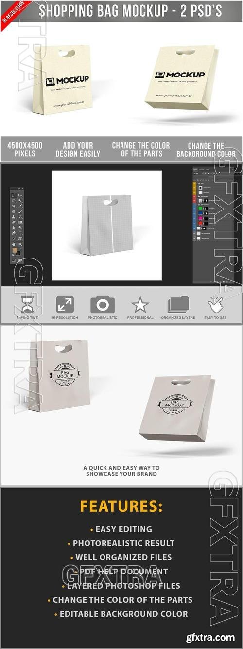 Shopping Bag Mockup NA735GD