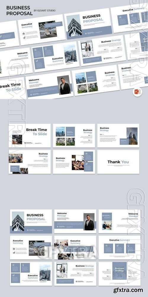 Business Proposal - PowerPoint Template W9XYAAV