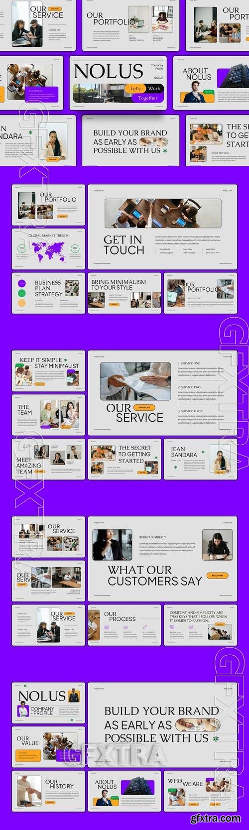 Nolus - Creative Company Profile PowerPoint 2G2TRR5