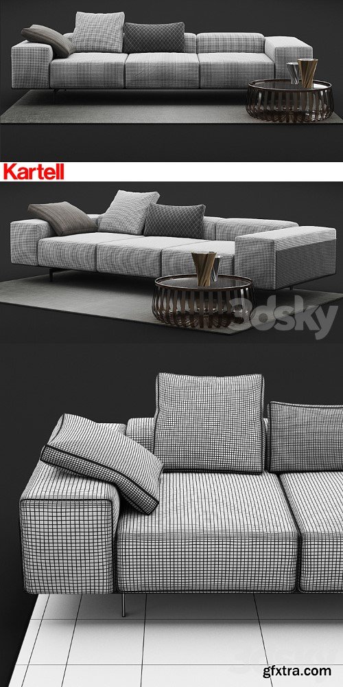 Kartell Largo Sofa