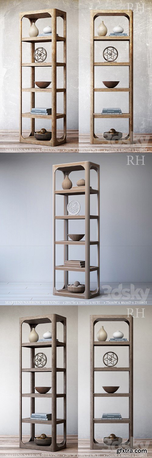 MARTENS NARROW SHELVING