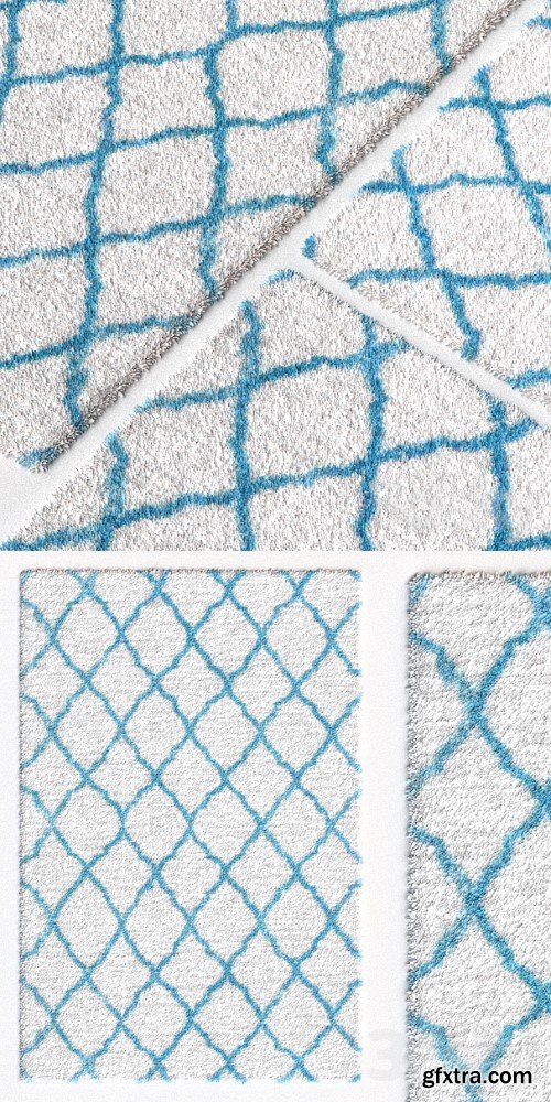 Carpet nuLOOM Nelda Trellis Kids Shag Rug