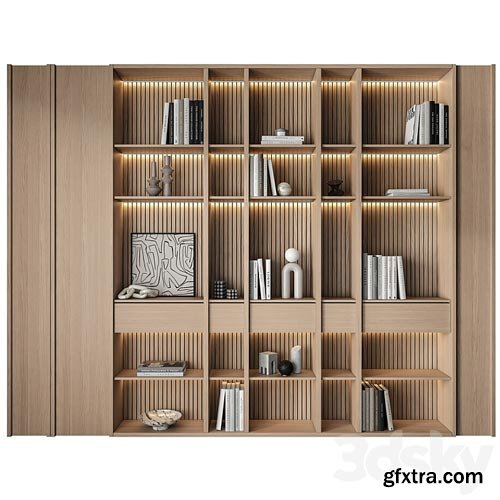 3dsky Pro - Bookcase 029