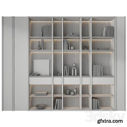 3dsky Pro - Bookcase 029