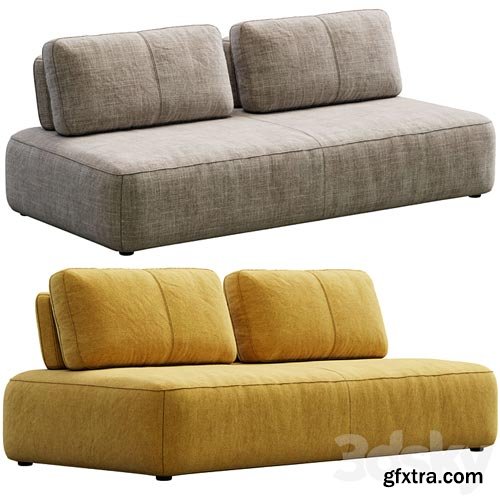 3dsky Pro - Sofa Puff By In Mood