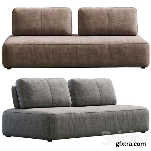 3dsky Pro - Sofa Puff By In Mood