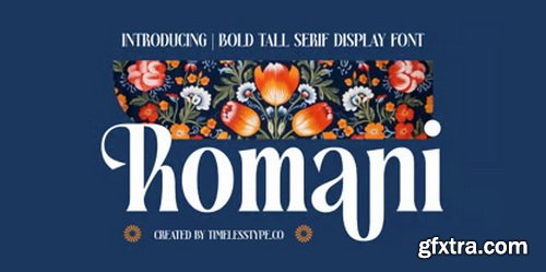 Romani Font Family