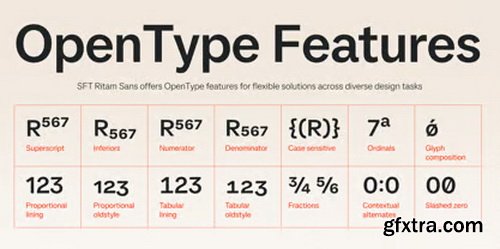 SFT Ritam Sans Font Family