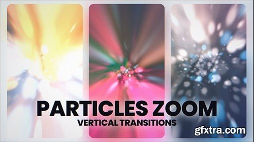 Videohive Vertical Particles Transitions 55957140