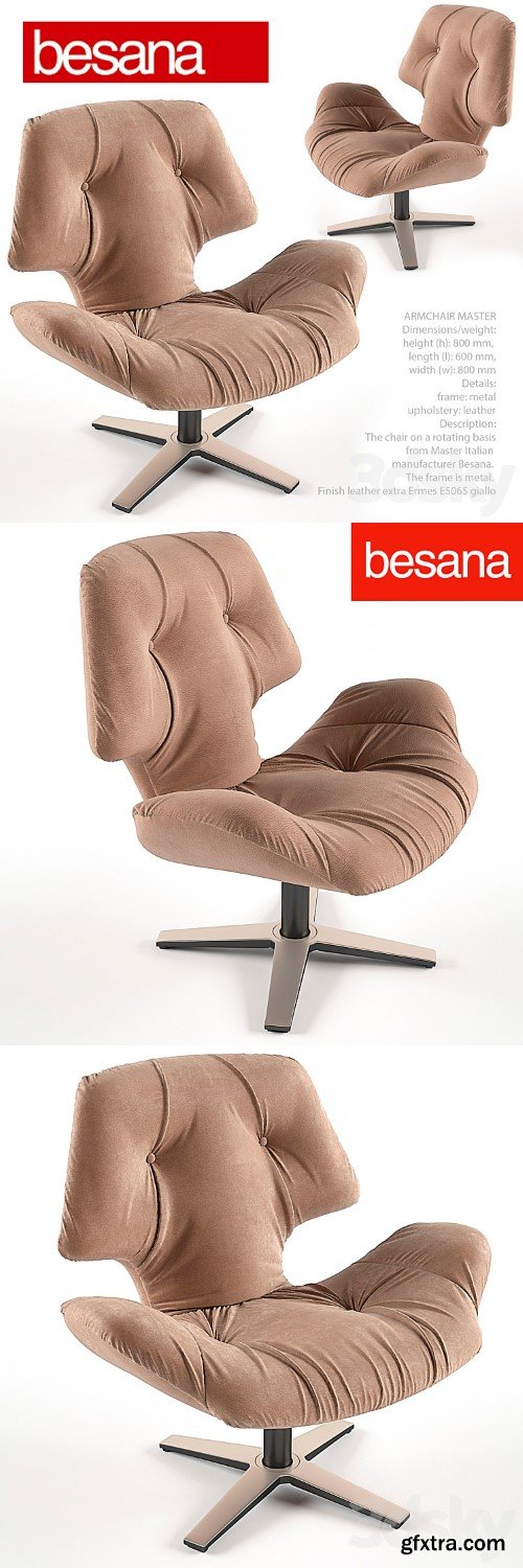 Armchair Master Besana