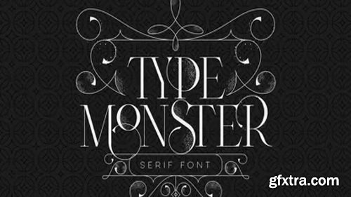 Myfonts - Type Monster Font Family