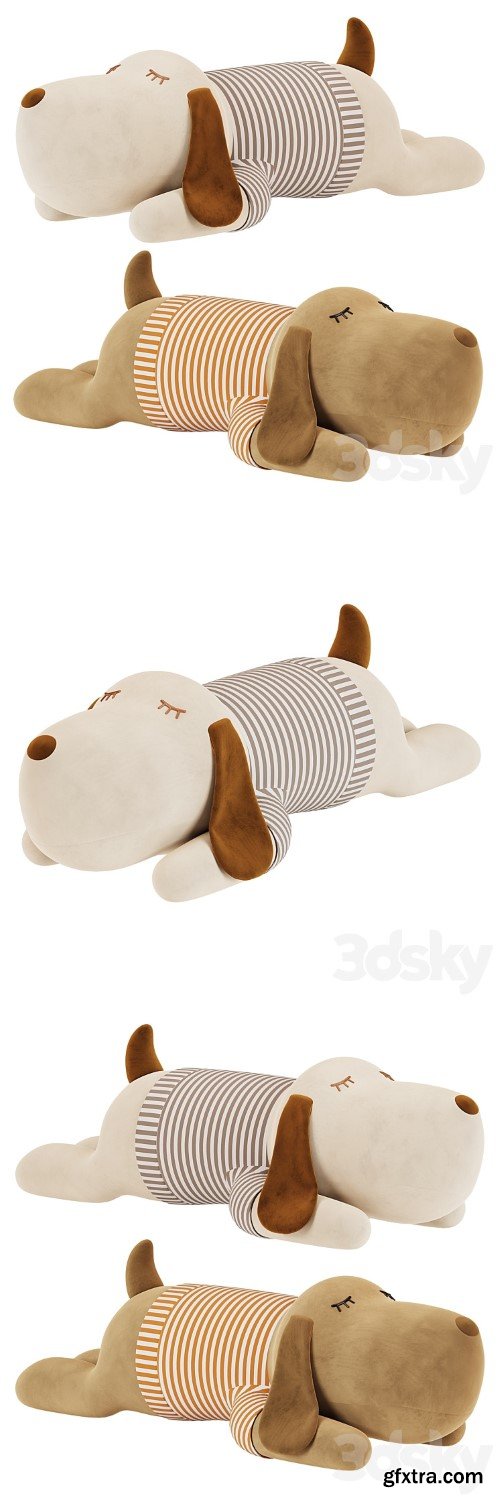 Sleep Dog Plush