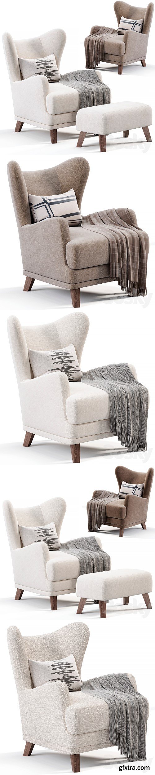 Oxford Armchair By Divan.ru