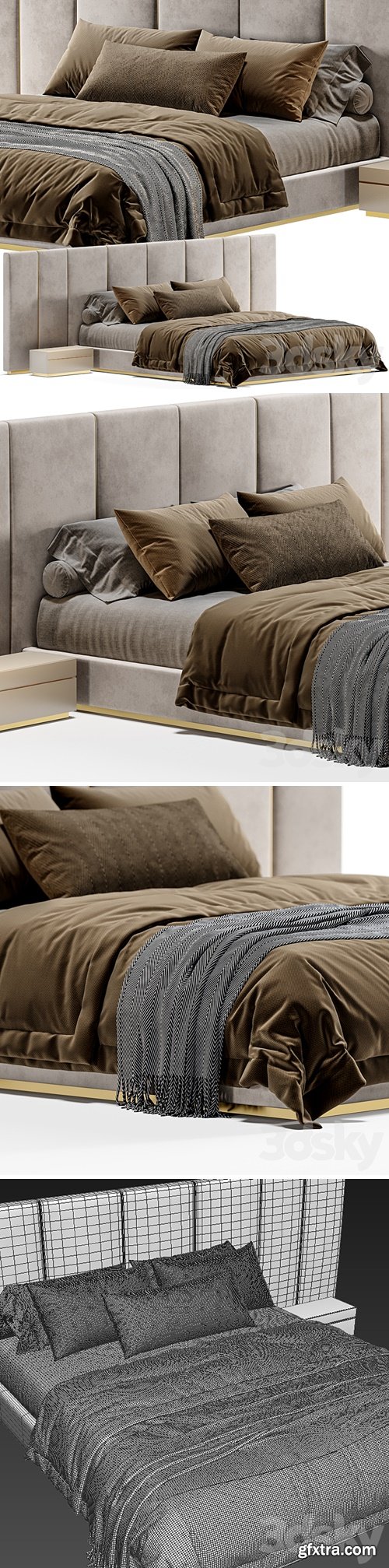 Fendi Casa Delano Bed