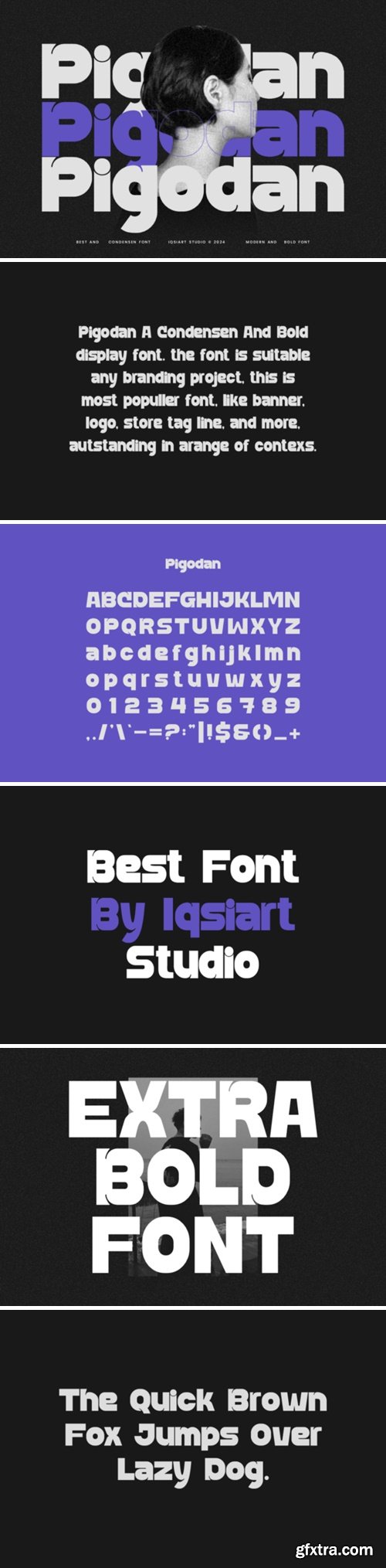 Pigodan Font