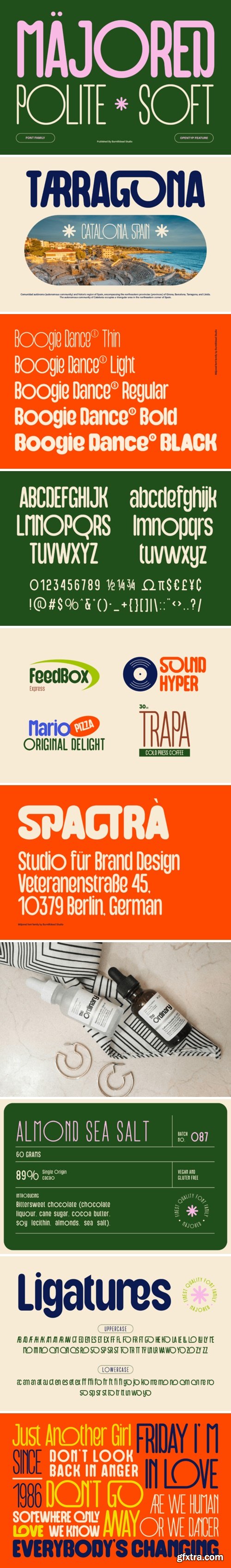 CM - Majored Font Family 290849662