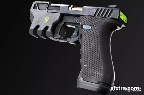 Unity - Cyberpunk Handguns (Cyber, Guns) v1.0