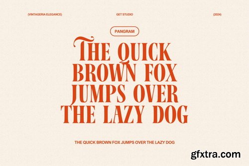 Myfonts - Vintageria Elegance Font