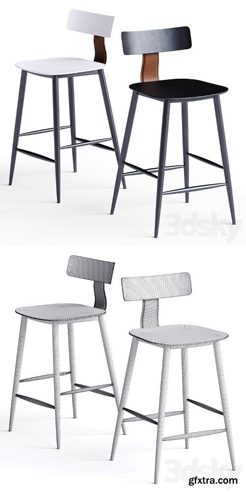 Stool Group Semi-bar chair ANT