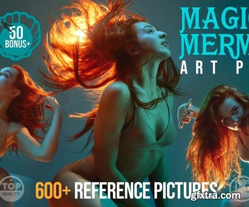 ArtStation - 600+ Magical Mermaid Art Poses