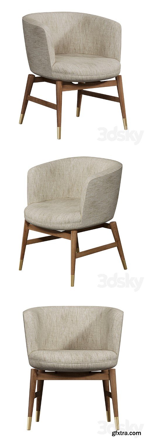 COUPE DINING CHAIR by Bakerfurniture