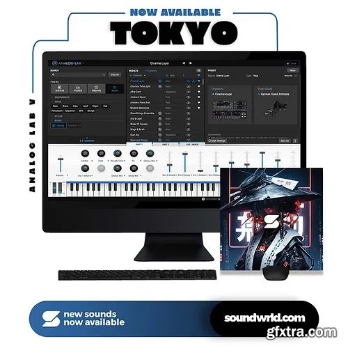 Soundwrld Tokyo (Analog Lab V Bank + One Shot Kit)