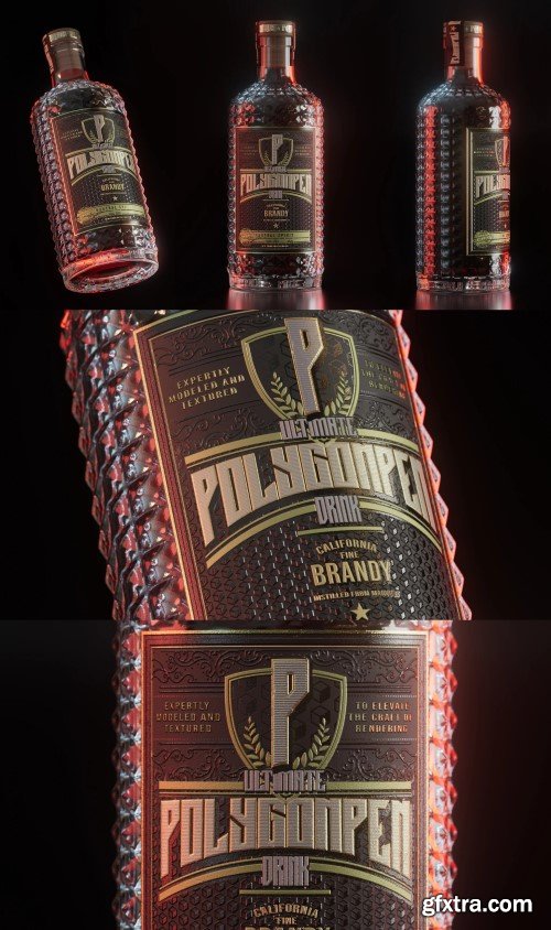 Gumroad - Advanced Bottle Modeling and Rendering in Cinema 4D and Redshift