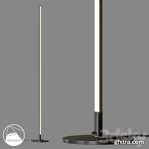 Floor Lamp Black Sticks