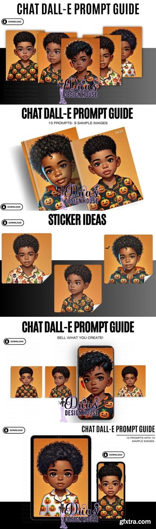 Trick-or-Treat Charm|DALLE3 Prompt Guide