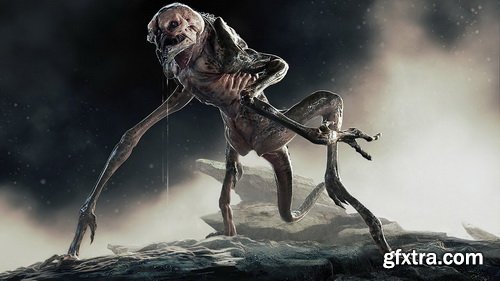 The Gnomon Workshop - 3D Creature Design: Alien Rock Grubber