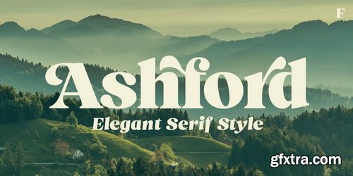 Myfonts - Ashford Font Family