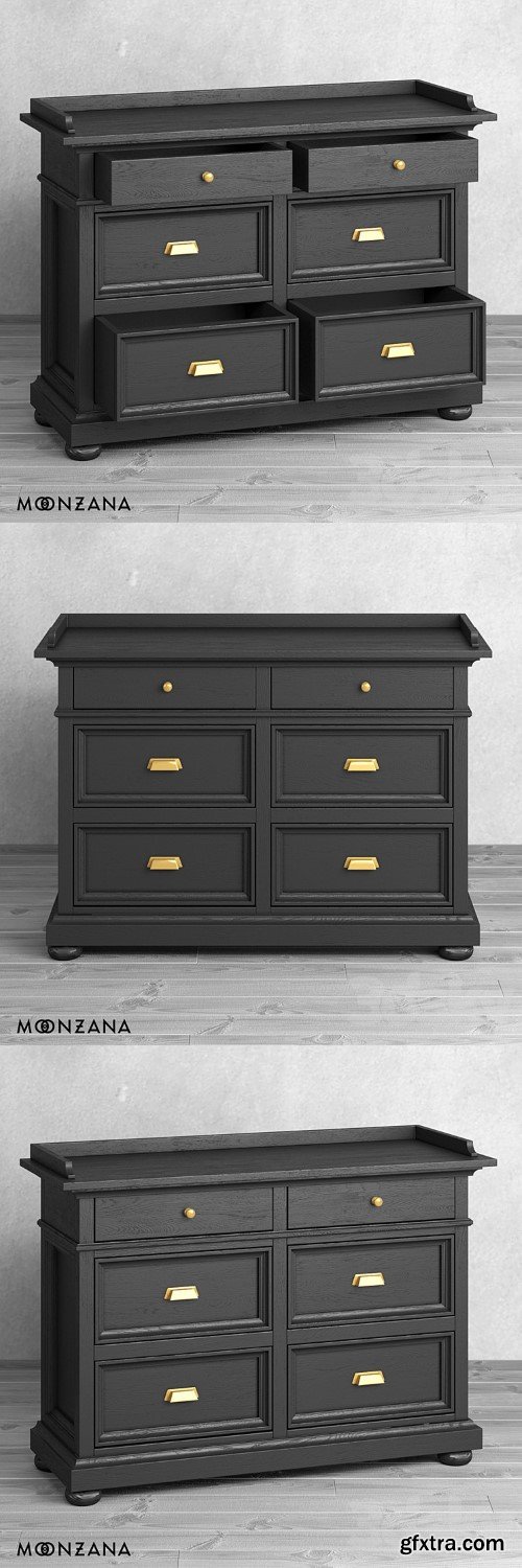 Chest of drawers Oldfashion Moonzana