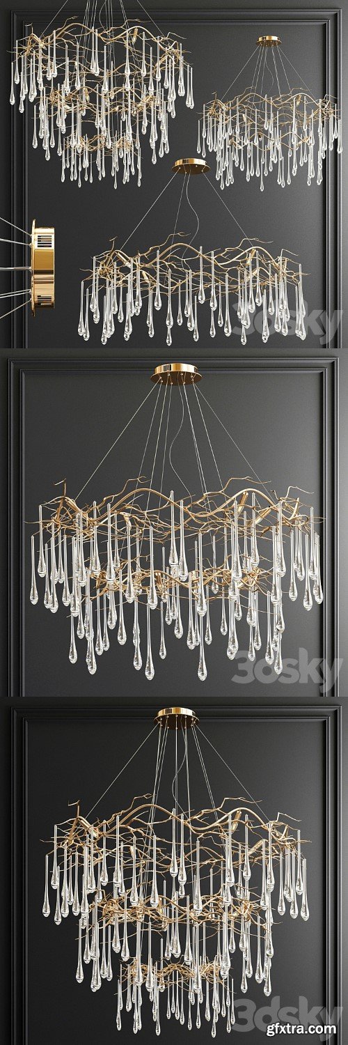 John Richard Chandelier - 3 type