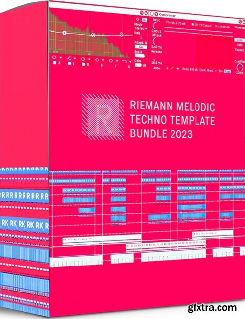 Riemann Melodic Techno 10x Templates for Ableton Bundle