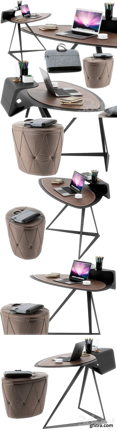 Cattelan Italia Storm desk set