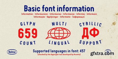 Myfonts - Nektar Font