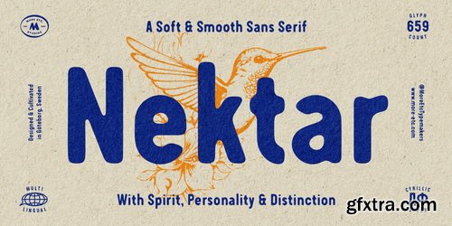 Myfonts - Nektar Font