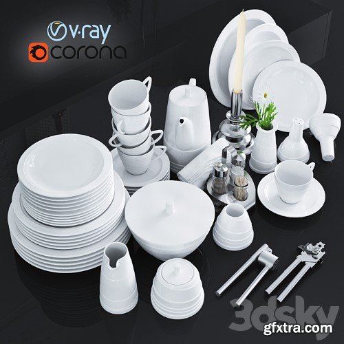 Ware and accessories for kitchen, restaurant