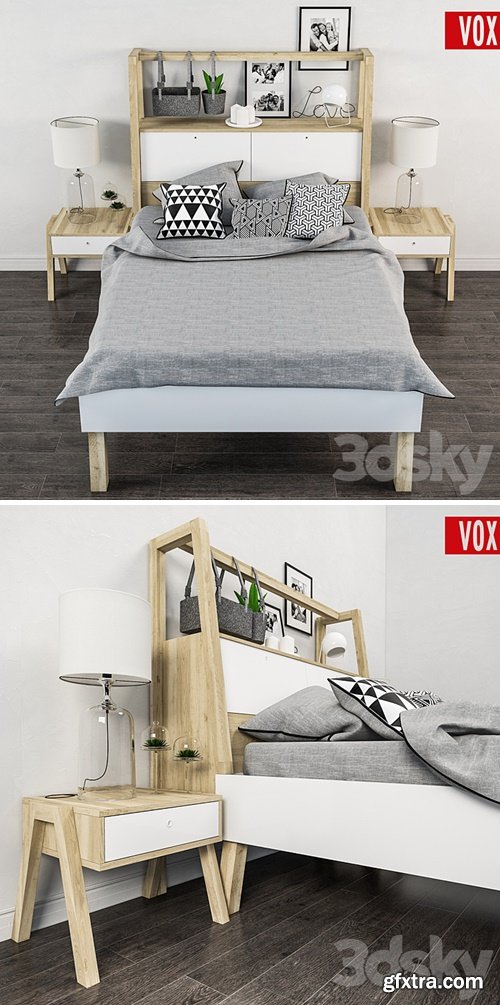 Decorative set of bed _VOX _Spot