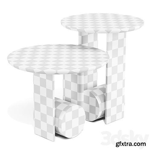 3dsky Pro - Bonaldo: Element - Side Tables