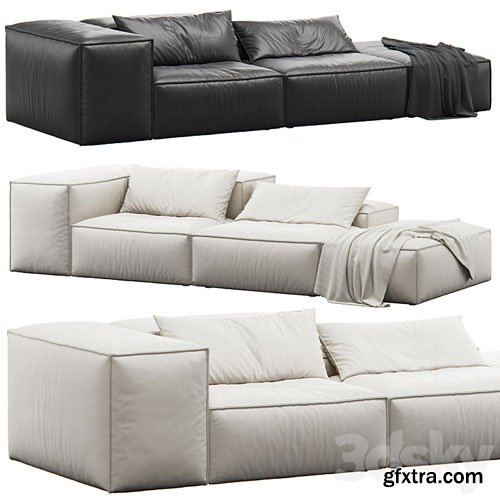 3dsky Pro - Extrasoft Sofa by Living Divani Comp 4