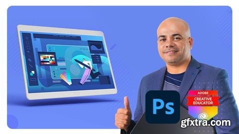 Udemy Adobe Photoshop CC كورس تعليم تصميم الجرافيك