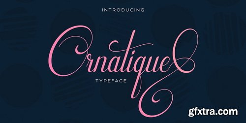 Myfonts - Ornatique Font Family