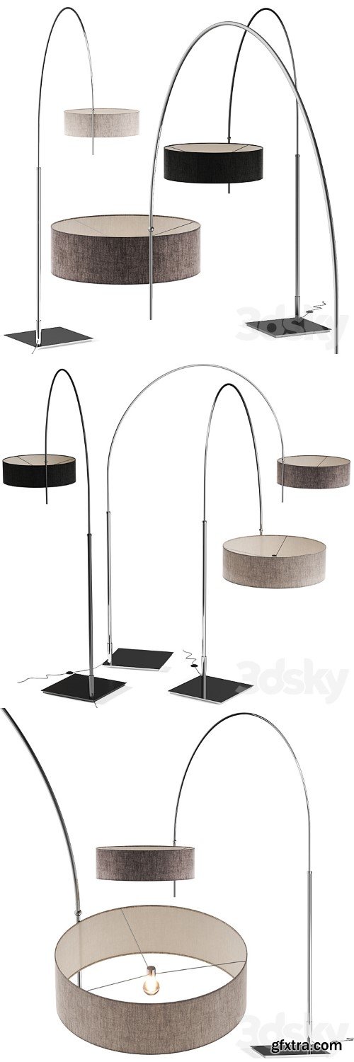 Arcus Bielefelder Werkstaetten Floor Lamp