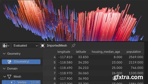 Blender Extensions CSV Importer v0.1.4