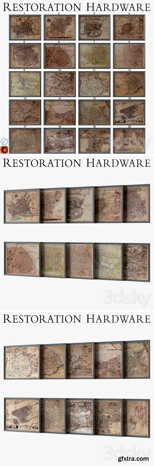 Restoration Hardware Maps