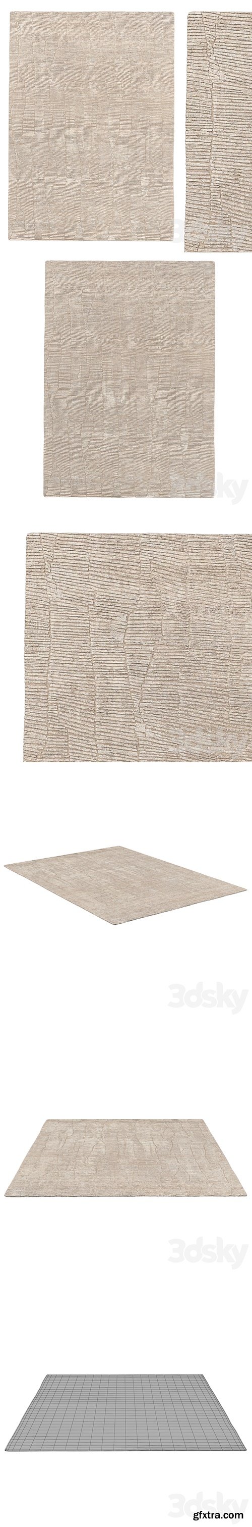 LASYA HAND-KNOTTED SILK WOOL RUG